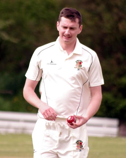 Jack Harries batted and bowled well for Pembroke Jack Harries batted and bowled well for Pembroke